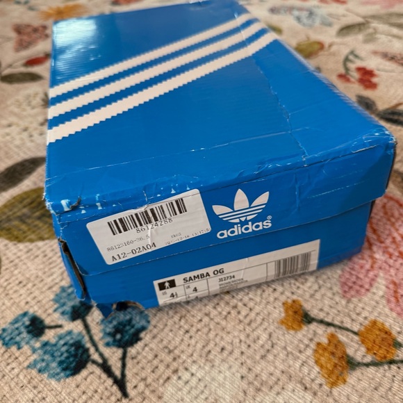 NIB Adidas SAMBA OG Leopard Shoes Sz 6.5 - Picture 6 of 10